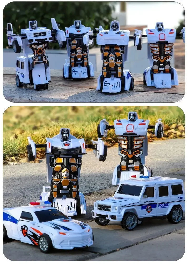 Shape-shifting toy car