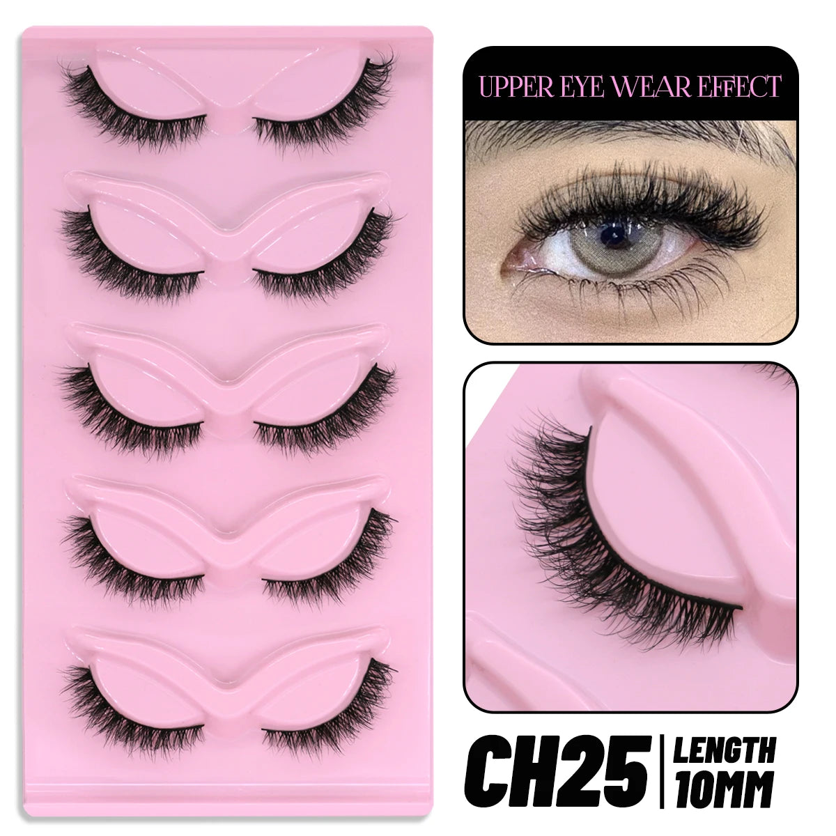 GROINNEYA Cat Eye Lashes