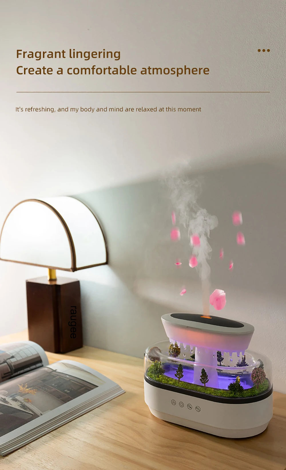Aroma Humidifier Raindrop