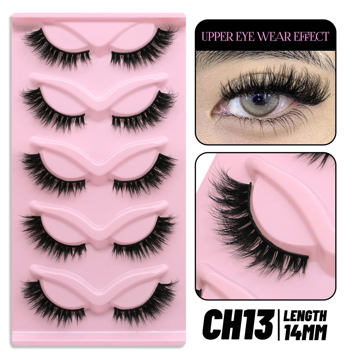 GROINNEYA Cat Eye Lashes