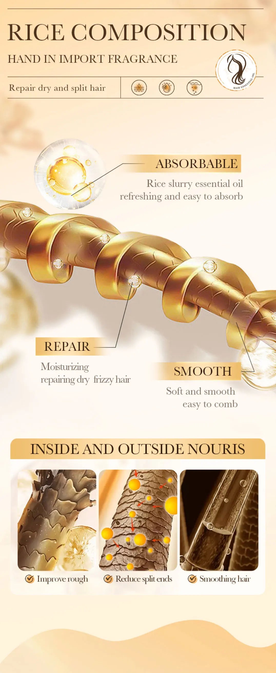 Deeply Repairs Damaged Hair