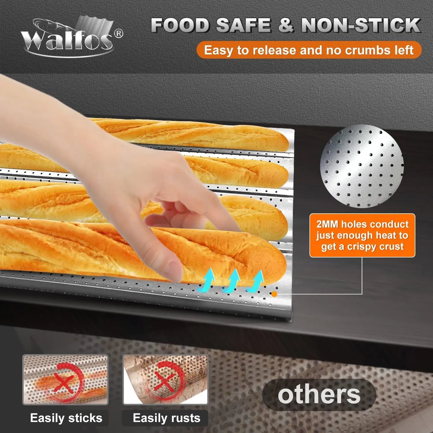 Baguette Bread Baking Mould
