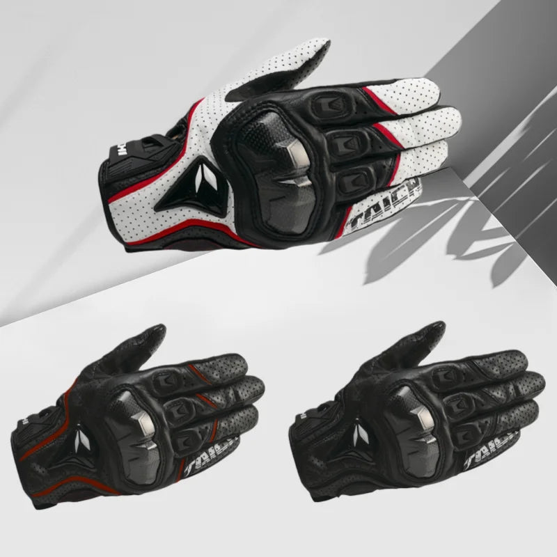 Leather Motorcycle Gloves
