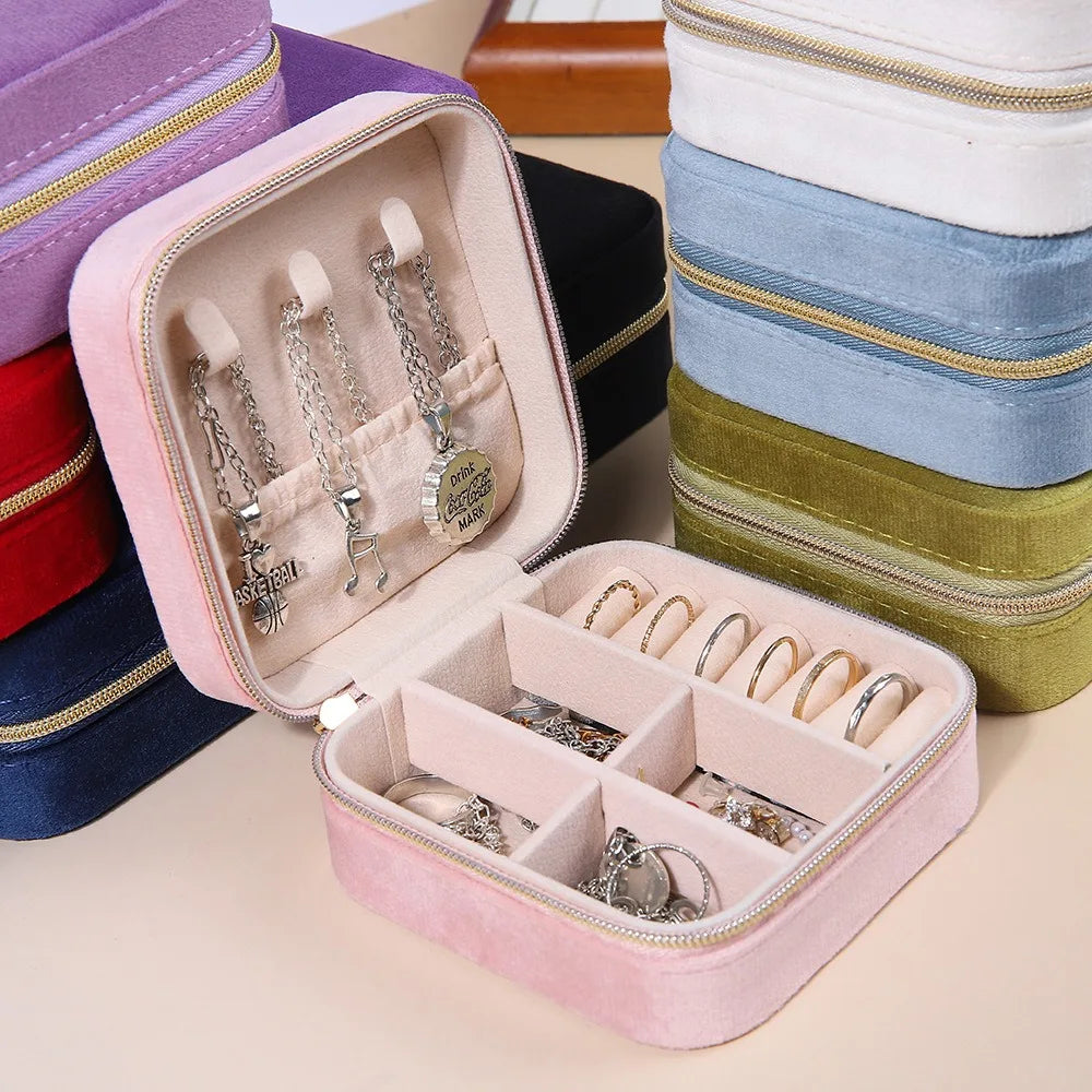 Velvet Jewelry Box