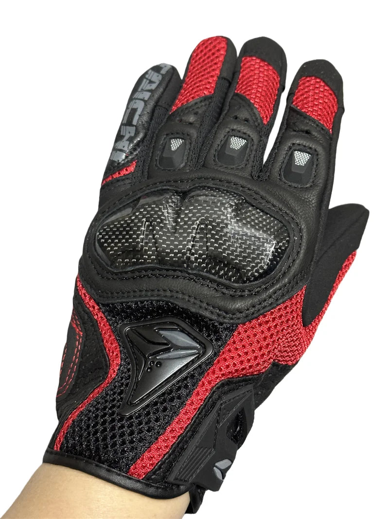 Leather Motorcycle Gloves