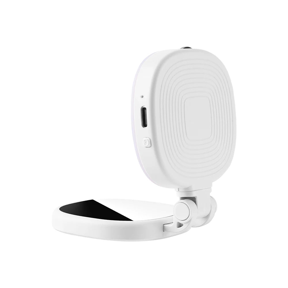 Magnetic Multi-functional Mobile Phone Selfie Mirror Mini Fill light Three-colour Adjustable Reversible Fill Light For Video