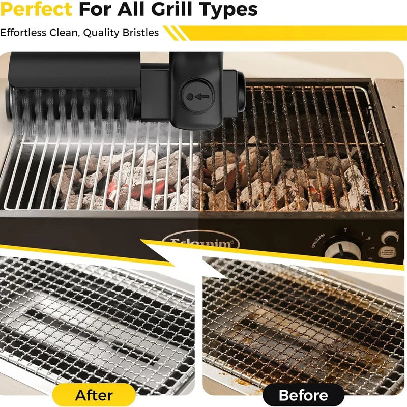 Electric Kitchen Grill Brush