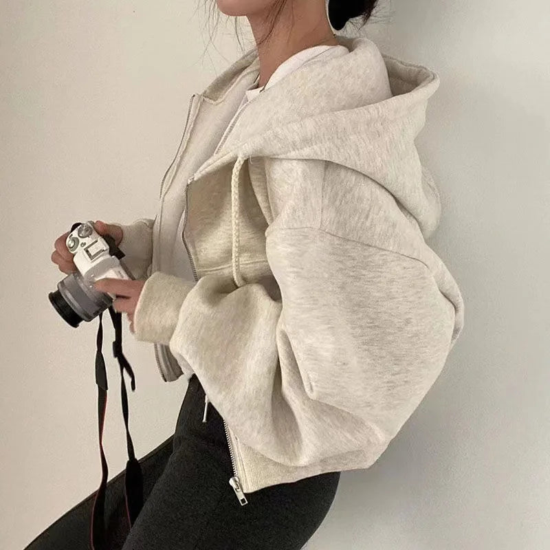New Insfleece-lined Hooded Sweatshirt