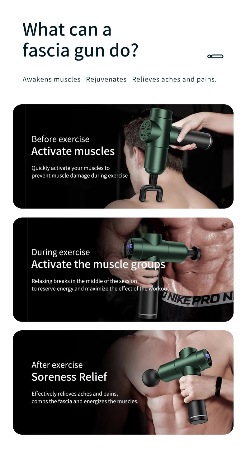 Deep Tissue Massage Gun