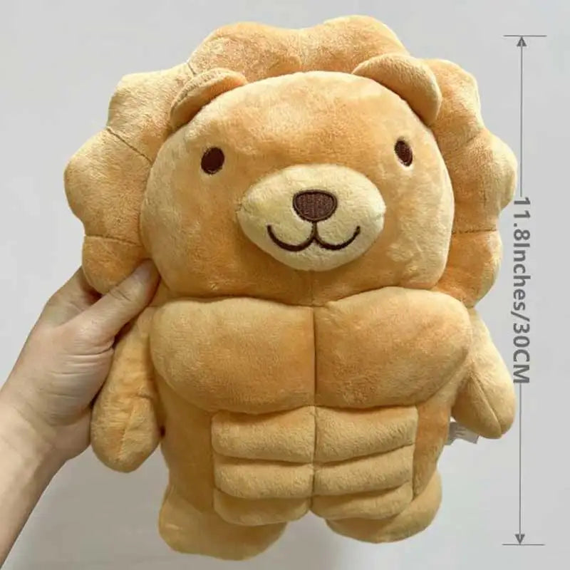 Cute Muscle Body Teddy Bear