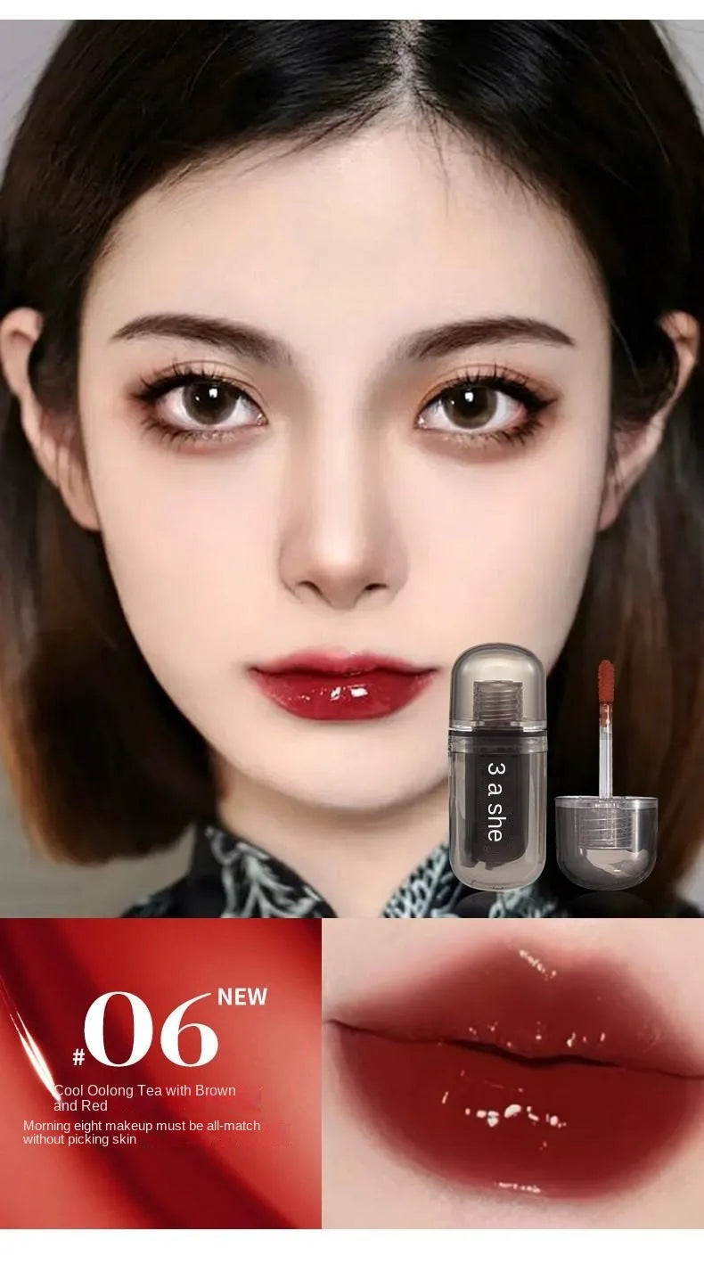 Waterproof sweat proof lip gloss