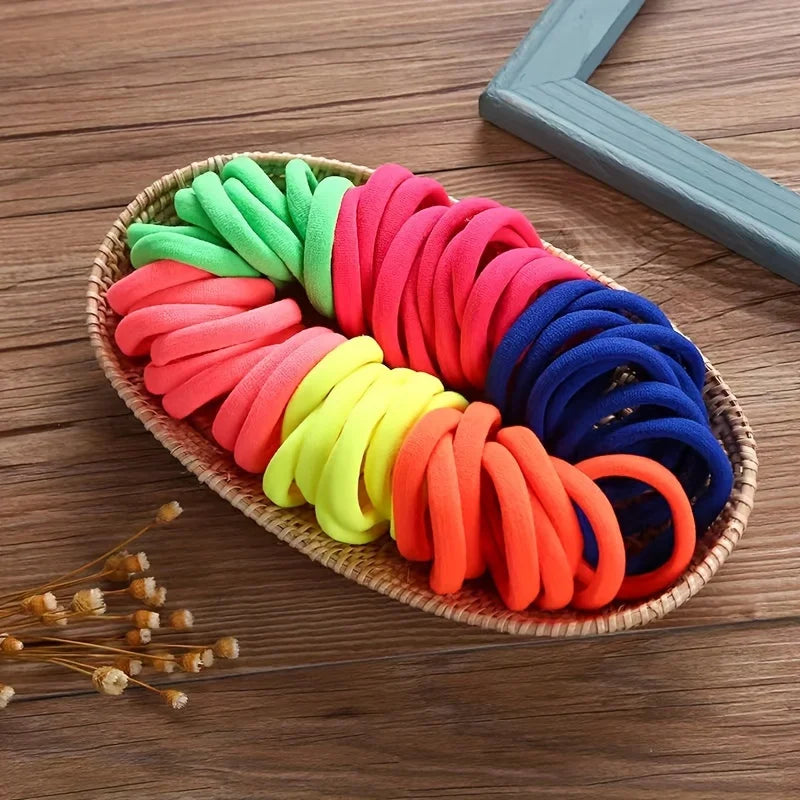 Boho Seamless Elastic Hair Ties