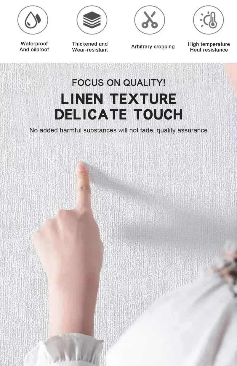 3D Imitation Linen wallpaper