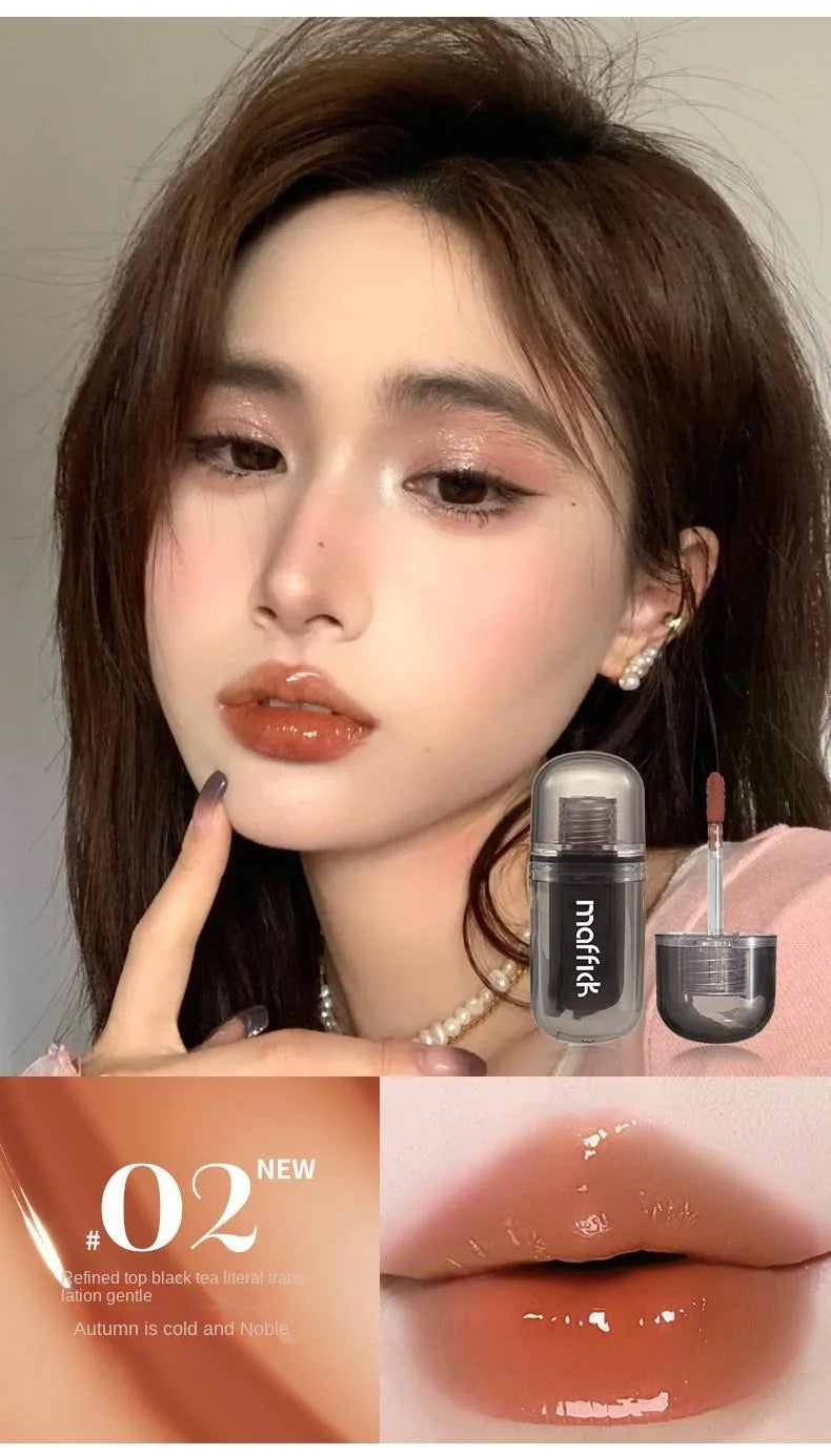 Waterproof sweat proof lip gloss
