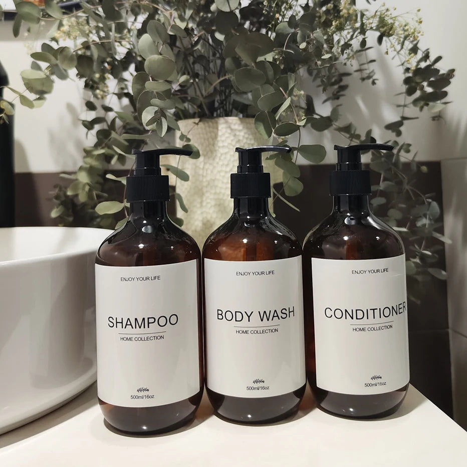 Refillable Shampoo Bottle