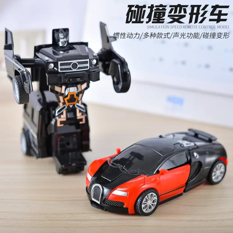 Shape-shifting toy car
