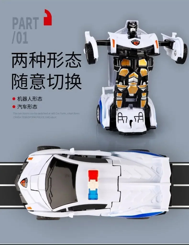 Shape-shifting toy car
