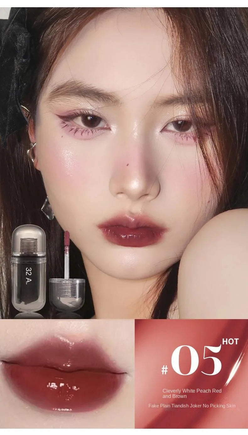 Waterproof sweat proof lip gloss