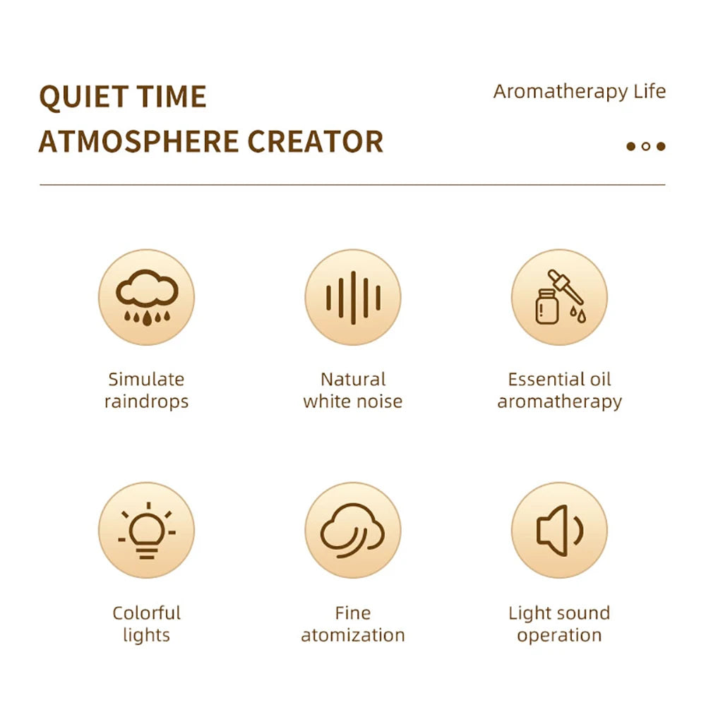 Aroma Humidifier Raindrop