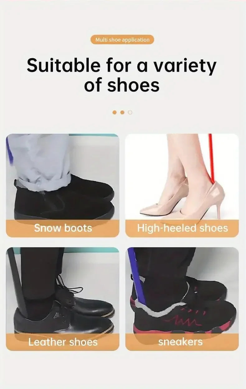 Plastic shoe horns