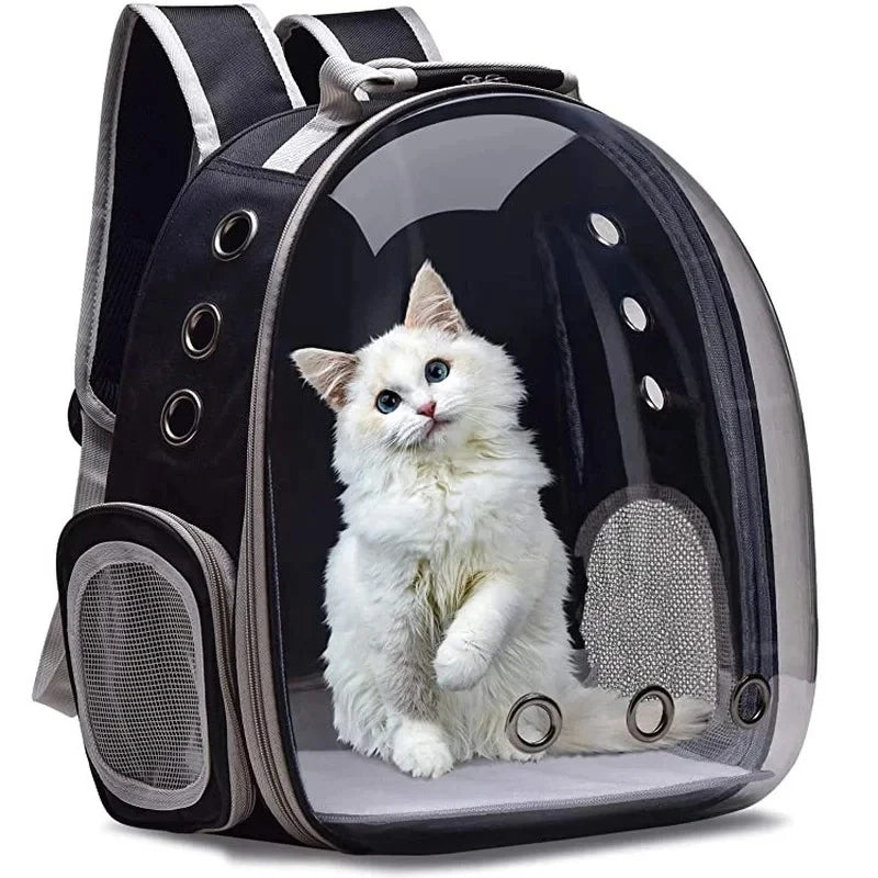 Pet Carrier Backpack Bubble Design
