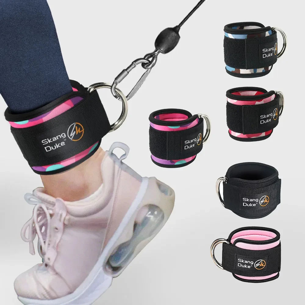 Adjustable D-Ring Ankle Straps