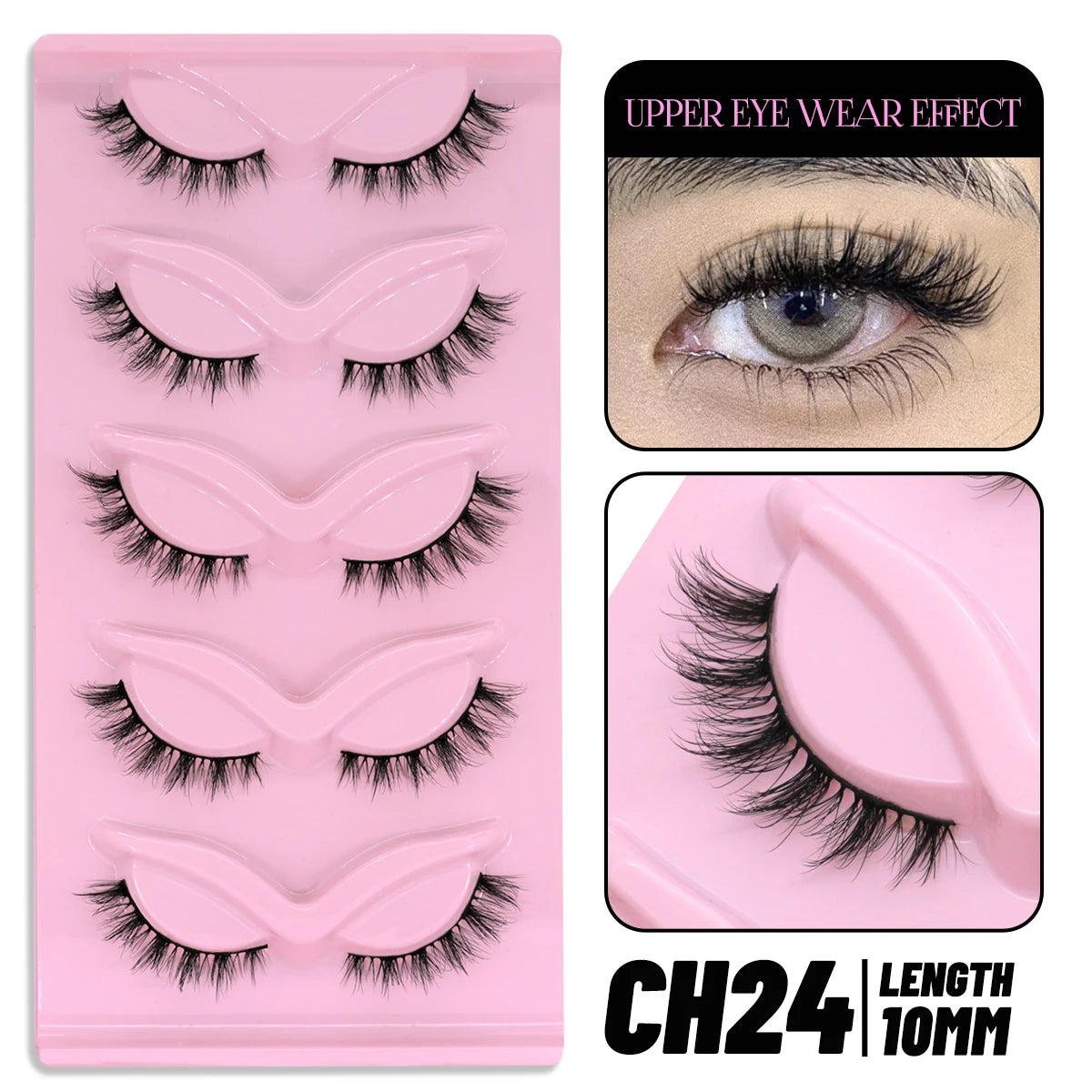 GROINNEYA Cat Eye Lashes