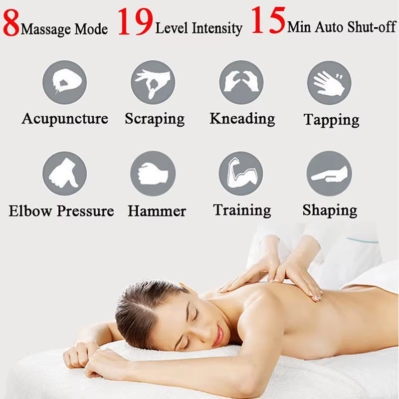 EMS Muscle Stimulator Smart Electric Fitness Abdominal Training Weight Loss Stickers Muscle Relax Body Slimming Shaping Massager